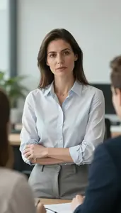 Successful Banking Professional Working On Laptop