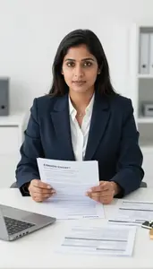 Successful Credit Analyst Discussing Business Financing Options