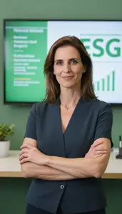 Successful Esg Investment Specialist Discussing Esg Integration Strategies