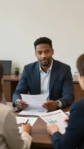 Successful High Net Worth Advisor Consulting With A High Net Worth Client