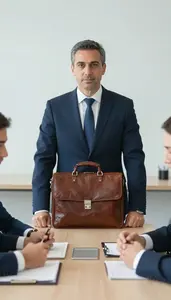 Successful In House Counsel In Business Meeting