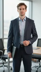 Successful Legal Counsel In Business Meeting