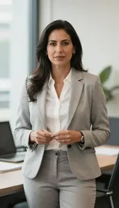 Successful Organizational Consultant In Business Meeting