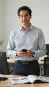 Successful Recruiter In Business Meeting