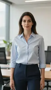 Successful Sales Representative Working On Laptop