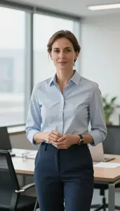 Successful Sales Executive Working On Laptop