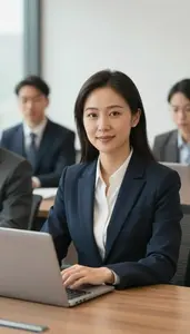Successful Senior Attorney In Business Meeting