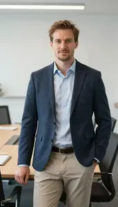 Successful Senior Manager In Business Meeting