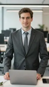 Talent Acquisition Manager Leading Meeting In Corporate Office