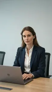 Territory Manager Delivering Business Presentation