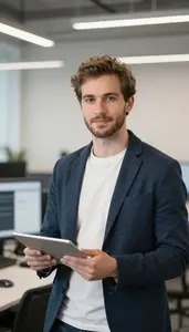 Web Developer Professional Corporate Portrait