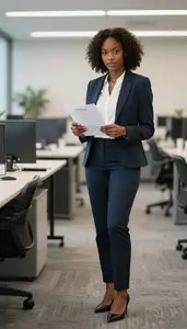 Banking Professional Delivering Business Presentation