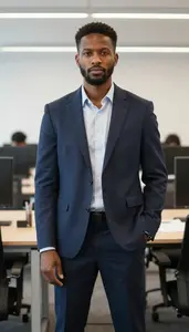 Brand Manager Leading Meeting In Corporate Office