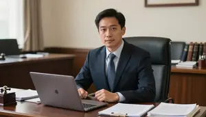 Campaign Manager Conducting Political Poll A Policy Advisor Office