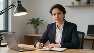 Chief Financial Mentoring Junior Colleague A Executive Boardroom