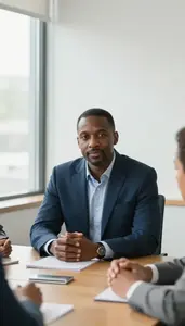 Confident Department Head In Professional Setting