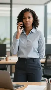 Confident Recruiter In Professional Setting
