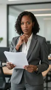 Consulting Director Delivering Business Presentation