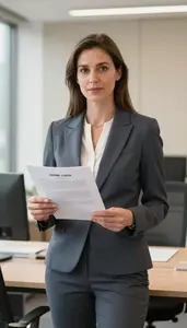 Corporate Lawyer Leading Meeting In Corporate Office