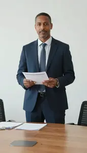 Expert Organizational Consultant In Corporate Workspace