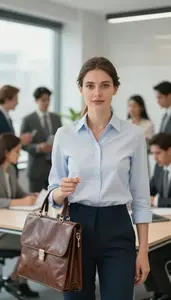 Financial Advisor Leading Meeting In Corporate Office
