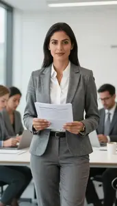 Financial Manager Professional Business Portrait