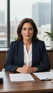 High Net Worth Advisor Advising On Asset Allocation Strategy Stock Photo