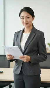 Legal Counsel Delivering Business Presentation