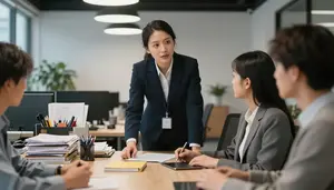 Office Manager Coaching Team Member A Public Relations Agency Office