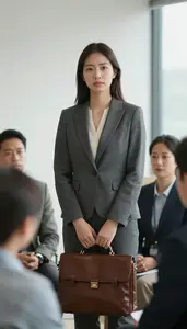 Organizational Consultant Leading Meeting In Corporate Office