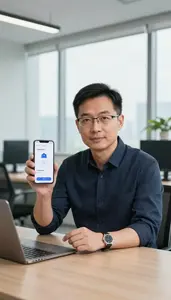 Professional Blockchain Investment Specialist Analyzing Digital Payment Trends