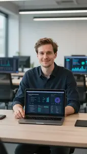 Professional Blockchain Investment Specialist Exploring Decentralized Finance