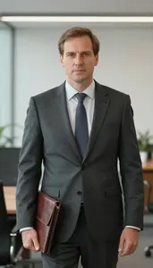 Professional Corporate Executive In Business Environment