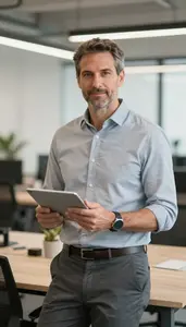 Professional Digital Marketing Manager In Business Environment
