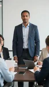 Professional Executive Director In Business Environment
