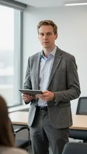 Professional Executive Coach In Executive Office