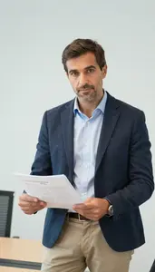 Professional Financial Consultant In Business Environment