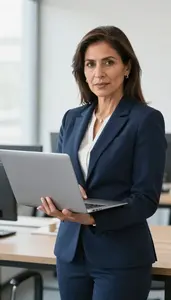 Professional It Manager Collaborating With Team