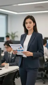 Professional Marketing Manager In Executive Office