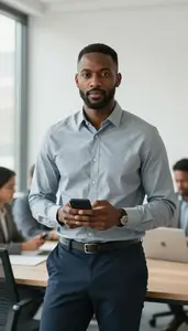 Recruiter Leading Meeting In Corporate Office