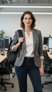 Software Engineer Delivering Business Presentation