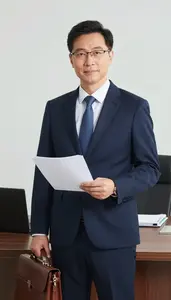 Successful Attorney In Business Meeting