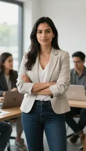 Successful Entrepreneur Working On Laptop