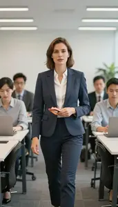 Successful Financial Manager In Business Meeting