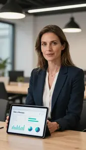 Venture Capitalist Conducting Due Diligence On A Potential Investment Stock