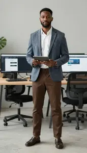 Web Developer Professional Business Portrait