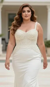 Lebanese Woman In Her Early 30s With Very Obese With Chestnut Finger Waves