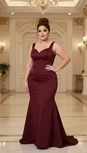 Lebanese Woman In Her Mid 20s With Pear Shaped Figure With Chestnut Bun Updo