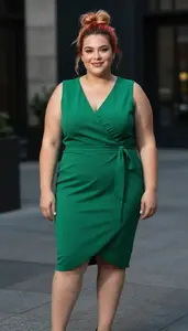 Multiracial Woman In Her Early 20s With Big And Curvy Figure With Strawberry