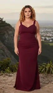 Brazilian Woman In Her Early 20s With Soft And Curvy Figure With Honey Blonde